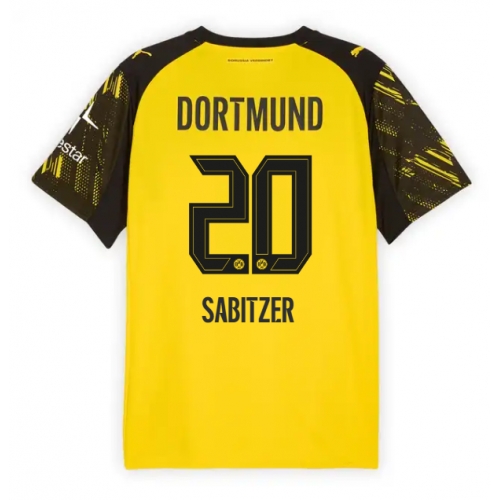 Billige Fotballdrakt Borussia Dortmund Marcel Sabitzer #20 Replika Hjemmedrakt 2025-26 Kortermet Billige Fotballdrakt Borussia Dortmund Marcel Sabitzer #20 Replika Hjemmedrakt 2025-26 Kortermet
